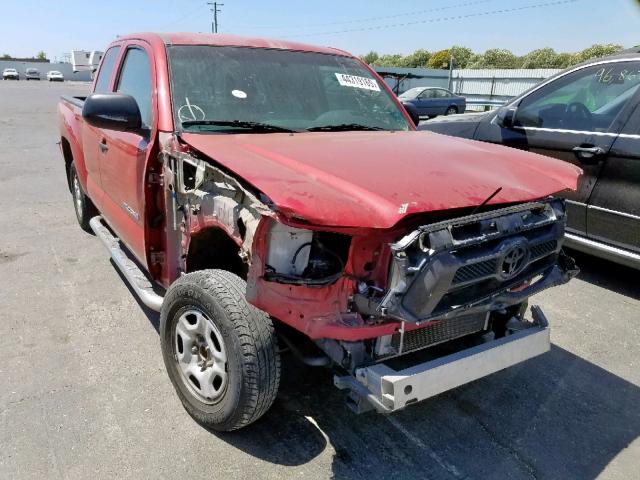 5TFTX4CN8FX058171 - 2015 TOYOTA TACOMA ACC წითელი ფოტო 1