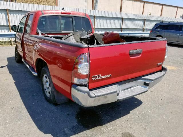 5TFTX4CN8FX058171 - 2015 TOYOTA TACOMA ACC წითელი ფოტო 3