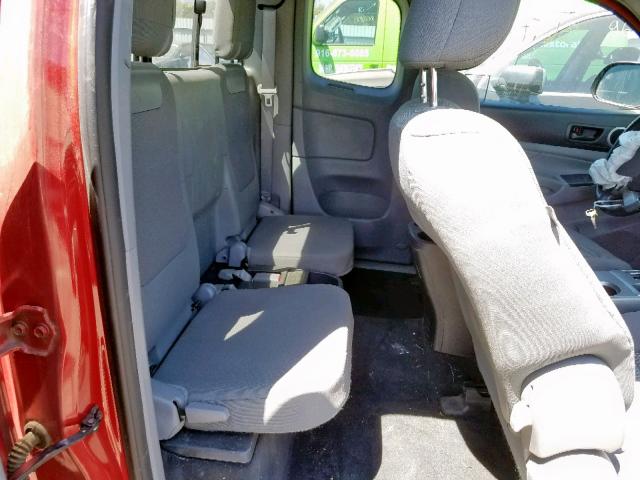 5TFTX4CN8FX058171 - 2015 TOYOTA TACOMA ACC წითელი ფოტო 6