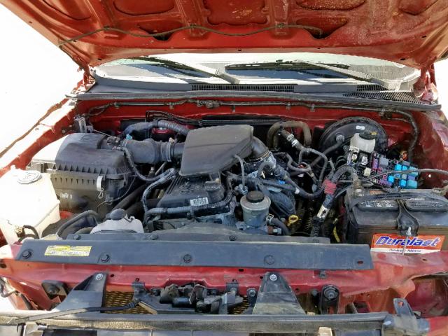 5TFTX4CN8FX058171 - 2015 TOYOTA TACOMA ACC წითელი ფოტო 7