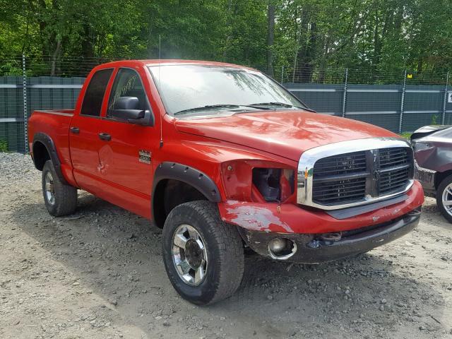3D3KS28A67G854421 - 2007 DODGE RAM 2500 S წითელი ფოტო 1