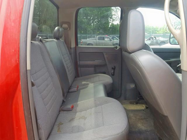 3D3KS28A67G854421 - 2007 DODGE RAM 2500 S წითელი ფოტო 6