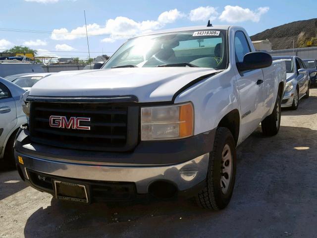 1GTEC14J98Z215065 - 2008 GMC SIERRA C15 WHITE photo 2