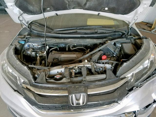 2HKRM3H75FH519345 - 2015 HONDA CR-V EXL SILVER photo 7