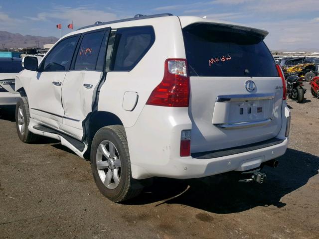 JTJBM7FXXD5058312 - 2013 LEXUS GX WHITE photo 3