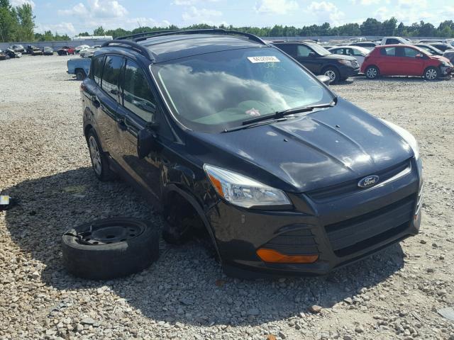 1FMCU0F75DUB65879 - 2013 FORD ESCAPE S BLACK photo 1