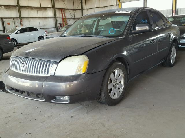 1MEFM40125G615788 - 2005 MERCURY MONTEGO LU GRAY photo 2