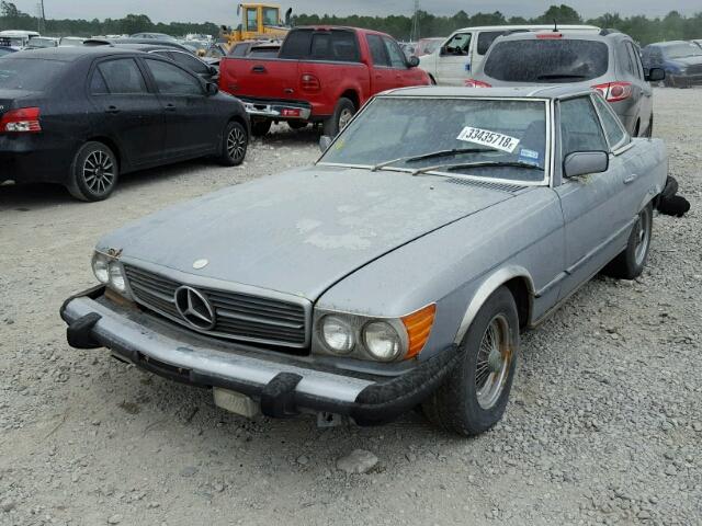 WDBBA45A0DB020899 - 1983 MERCEDES-BENZ 380 SL BLACK photo 2