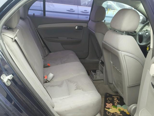 1G1ZG57B58F189169 - 2008 CHEVROLET MALIBU LS 蓝色 照片 6