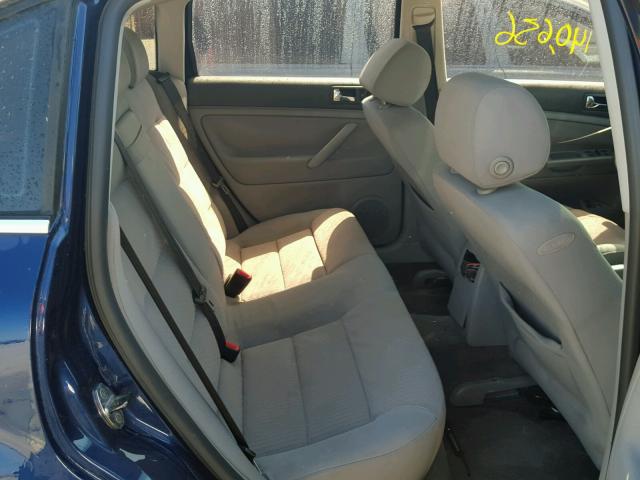 WVWPD63B74P193473 - 2004 VOLKSWAGEN PASSAT GLS BLUE photo 6