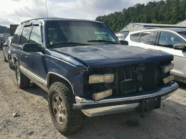 1GKEK13R1XJ756008 - 1999 GMC YUKON BLUE photo 1