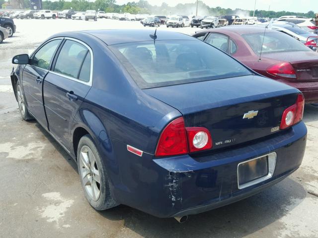 1G1ZC5EB6AF111570 - 2010 CHEVROLET MALIBU 1LT BLUE photo 3