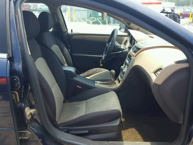 1G1ZC5EB6AF111570 - 2010 CHEVROLET MALIBU 1LT BLUE photo 5