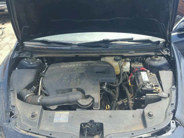 1G1ZC5EB6AF111570 - 2010 CHEVROLET MALIBU 1LT BLUE photo 7