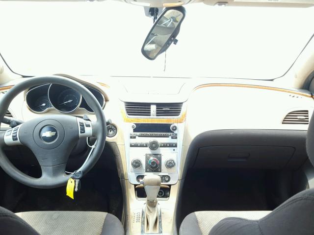 1G1ZC5EB6AF111570 - 2010 CHEVROLET MALIBU 1LT BLUE photo 9