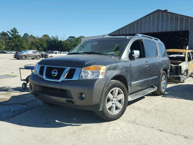 5N1BA0NE0BN602019 - 2011 NISSAN ARMADA PLA GRAY photo 2