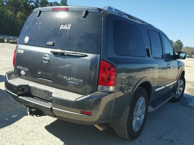 5N1BA0NE0BN602019 - 2011 NISSAN ARMADA PLA GRAY photo 4