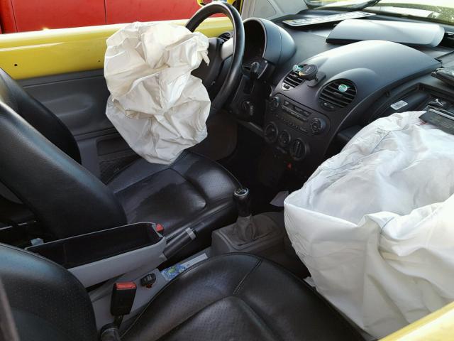 3VWDD21C01M463410 - 2001 VOLKSWAGEN NEW BEETLE Sarı foto 5