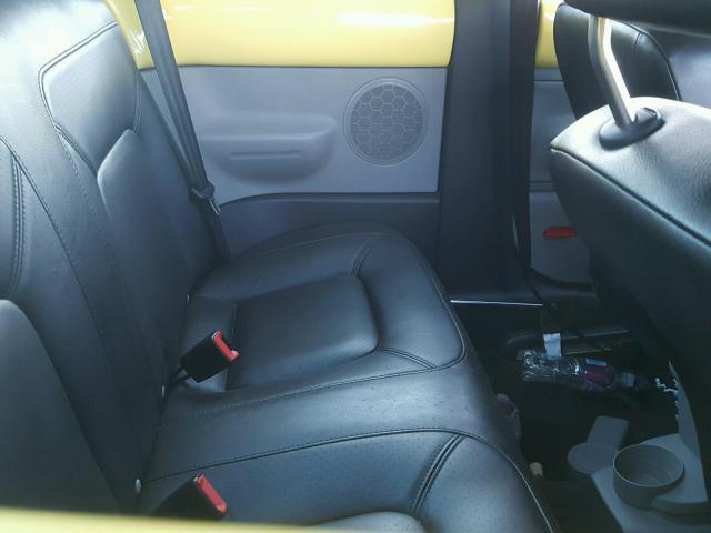 3VWDD21C01M463410 - 2001 VOLKSWAGEN NEW BEETLE Sarı foto 6