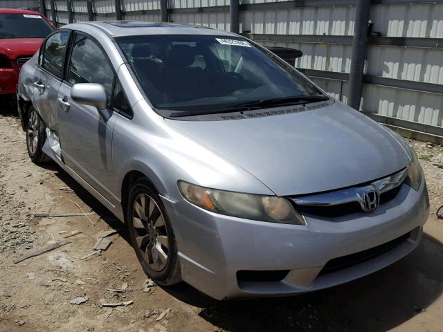 2HGFA1F98AH505088 - 2010 HONDA CIVIC EXL SILVER photo 1