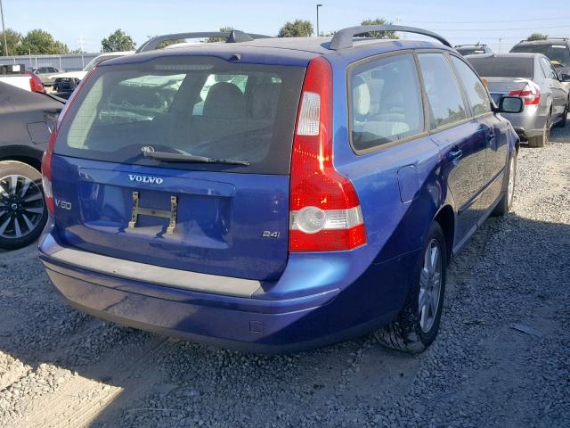 YV1MW390962183121 - 2006 VOLVO V50 2.4I BLUE photo 4