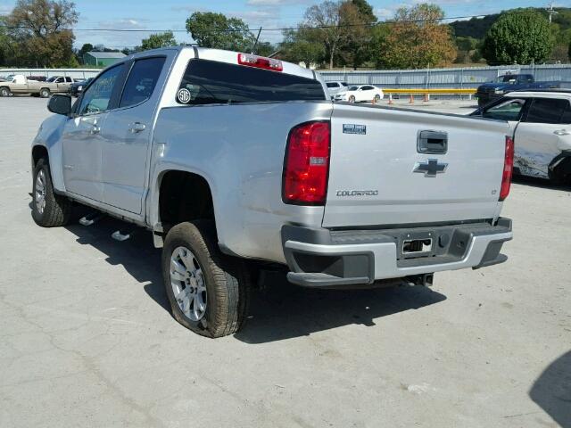 1GCGSCE36G1209308 - 2016 CHEVROLET COLORADO L SILVER photo 3