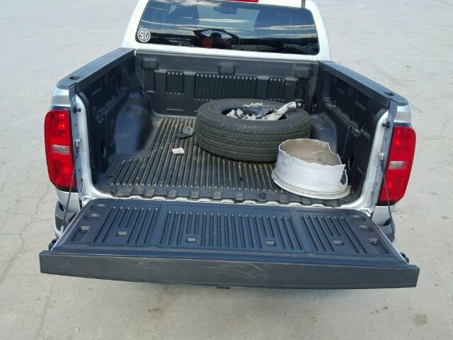 1GCGSCE36G1209308 - 2016 CHEVROLET COLORADO L SILVER photo 6