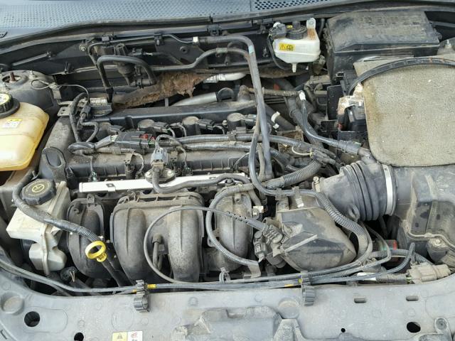 1FAFP34N66W179220 - 2006 FORD FOCUS ZX4 GRAY photo 7