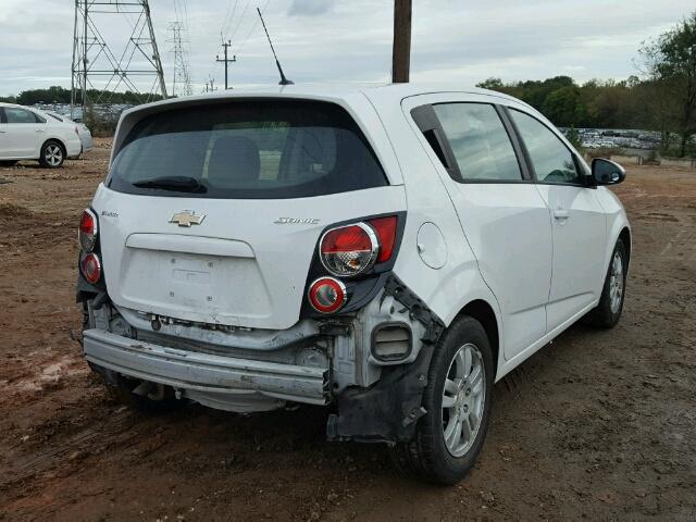 1G1JA6SH5C4146522 - 2012 CHEVROLET SONIC LS 白色 照片 4