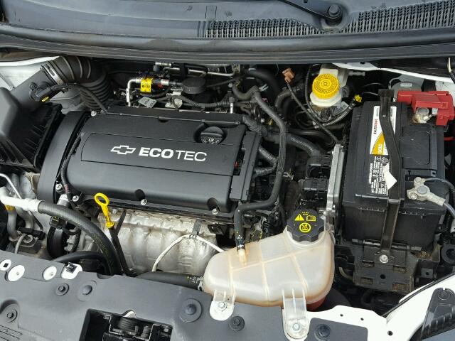 1G1JA6SH5C4146522 - 2012 CHEVROLET SONIC LS 白色 照片 7