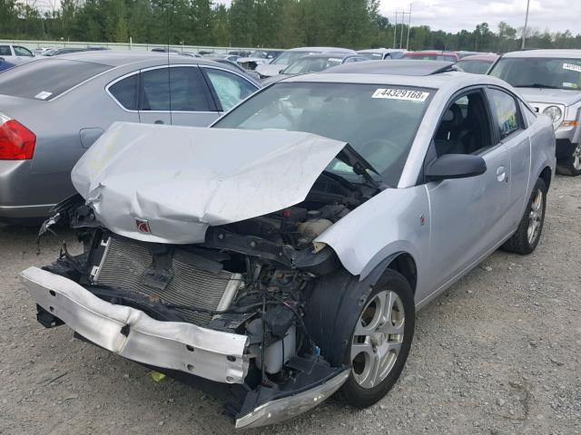 1G8AM12F44Z177761 - 2004 SATURN ION LEVEL SILVER photo 2