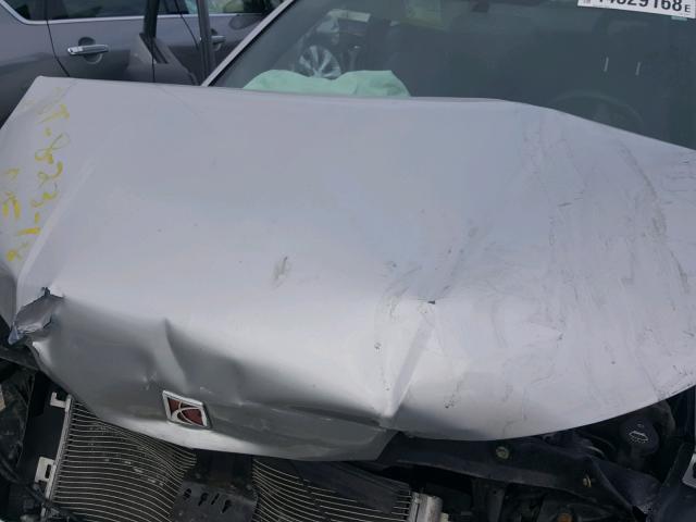 1G8AM12F44Z177761 - 2004 SATURN ION LEVEL SILVER photo 7