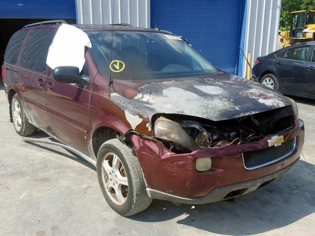 1GNDV33L66D181785 - 2006 CHEVROLET UPLANDER L MAROON photo 1