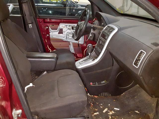 2CKDL33F686311616 - 2008 PONTIAC TORRENT BURGUNDY photo 5