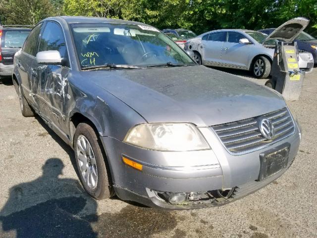 WVWPD63B73P196758 - 2003 VOLKSWAGEN PASSAT GLS SILVER photo 1