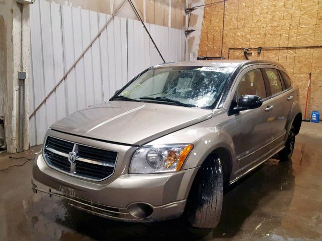 1B3HE78K97D344613 - 2007 DODGE CALIBER BROWN photo 2