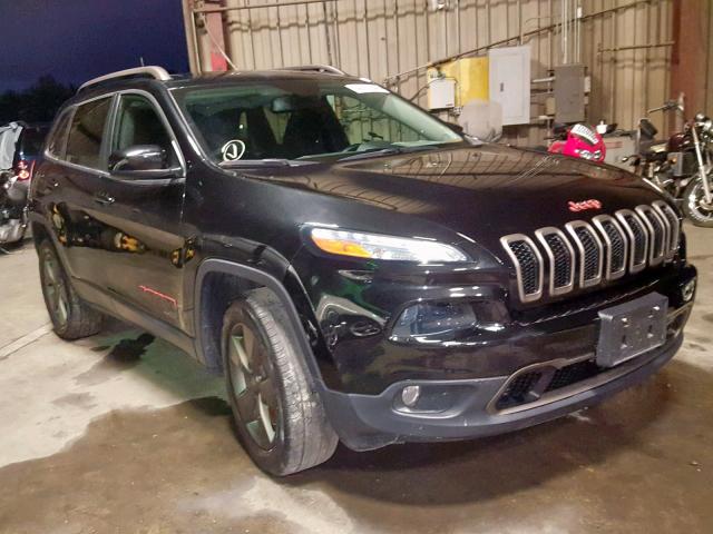 1C4PJMCB1GW285220 - 2016 JEEP CHEROKEE L BLACK photo 1