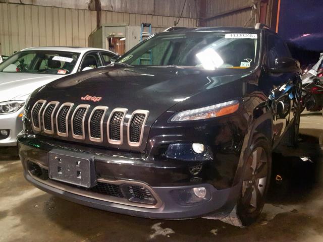 1C4PJMCB1GW285220 - 2016 JEEP CHEROKEE L BLACK photo 2