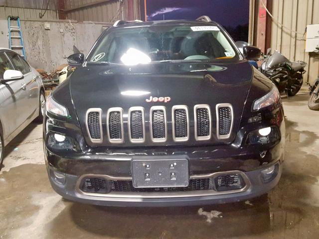 1C4PJMCB1GW285220 - 2016 JEEP CHEROKEE L BLACK photo 9