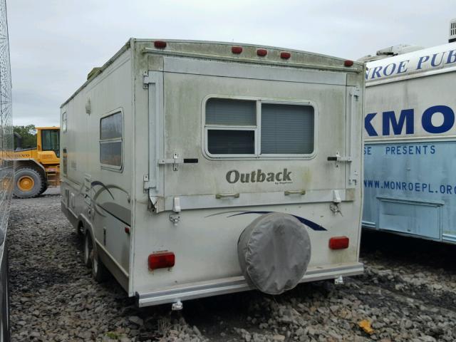 4YDT26R255G913329 - 2005 KEYSTONE OUTBACK WHITE photo 3