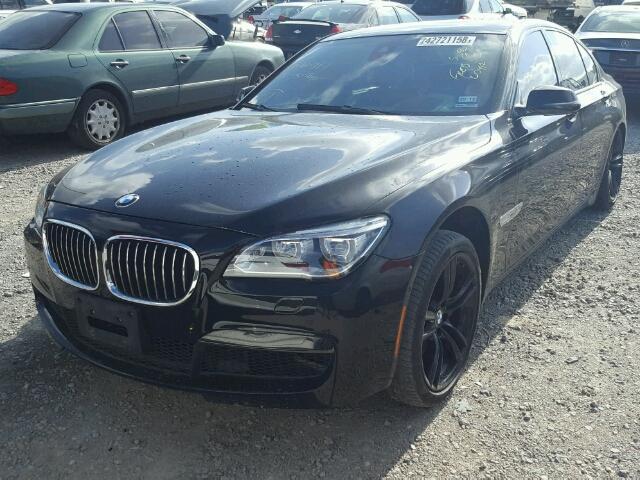 WBAYA8C5XED228073 - 2014 BMW 750 I BLACK photo 2