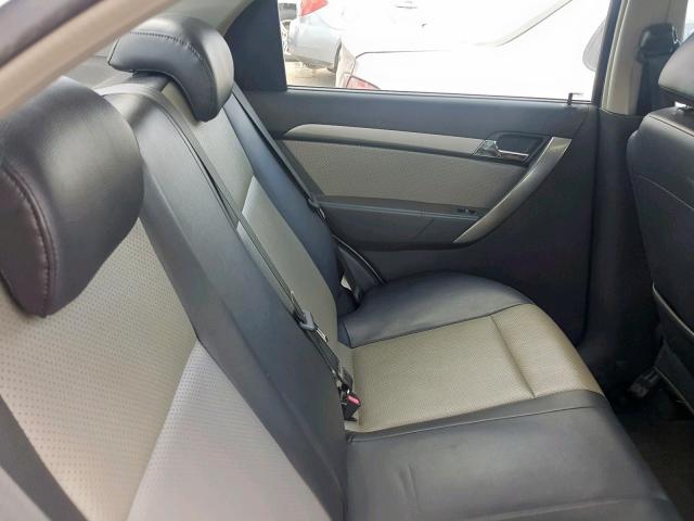 KL1TD56678B204814 - 2008 CHEVROLET AVEO BASE Gümüş foto 6