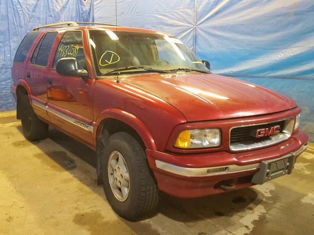 1GKDT13W9T2533962 - 1996 GMC JIMMY RED photo 1