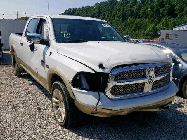 1C6RR7WT9ES360393 - 2014 RAM 1500 LONGH TWO TONE photo 1