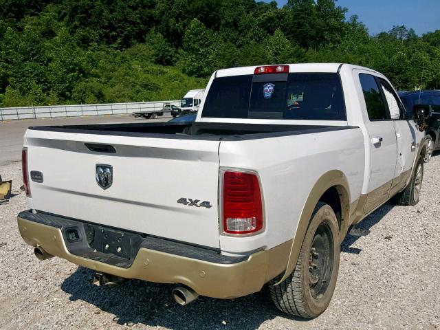 1C6RR7WT9ES360393 - 2014 RAM 1500 LONGH TWO TONE photo 4