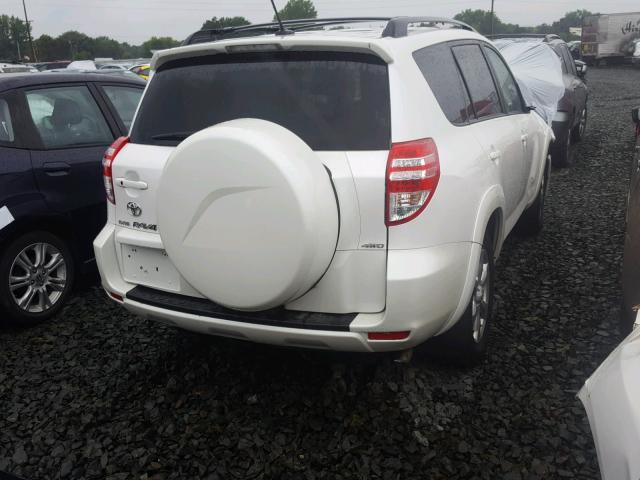 2T3DF4DV9AW038448 - 2010 TOYOTA RAV4 LIMIT WHITE photo 4