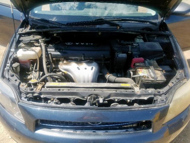 JTKDE177070190316 - 2007 TOYOTA SCION TC გრაფიტი ფოტო 7
