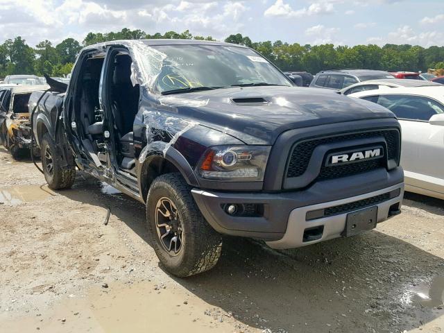 1C6RR7YT0HS859715 - 2017 RAM 1500 REBEL შავი ფოტო 1