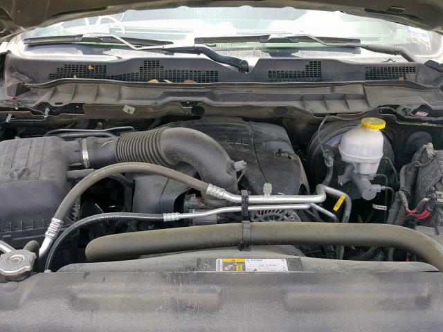 1C6RR7YT0HS859715 - 2017 RAM 1500 REBEL შავი ფოტო 7