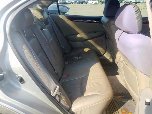 JTHBF30G430104774 - 2003 LEXUS ES 300 GRAY photo 6